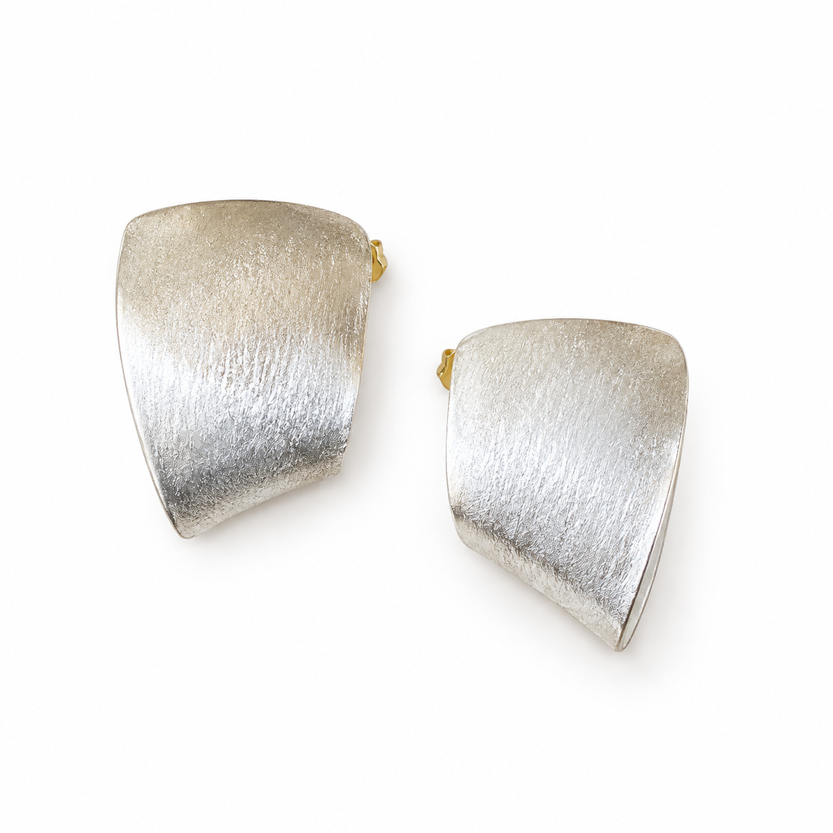 Flat Plate Silver Studs