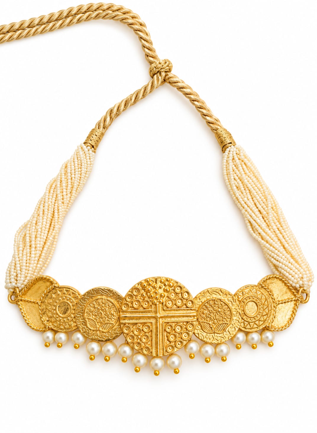 Gold Coin Choker