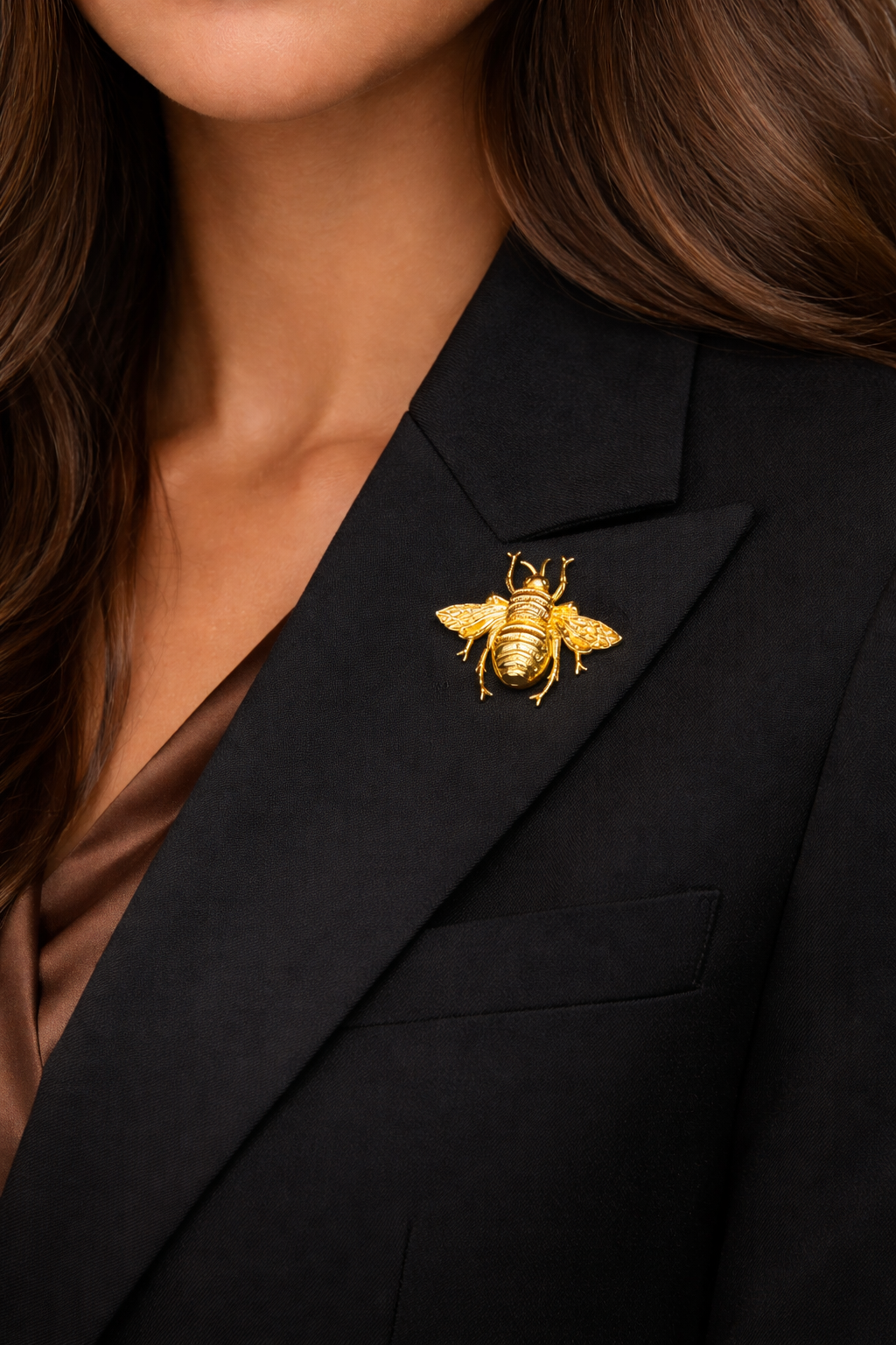 Honey Bee Brooch