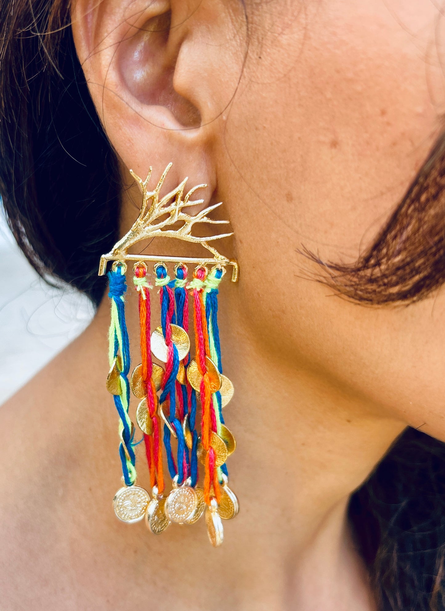 Colourful Roots Earrings