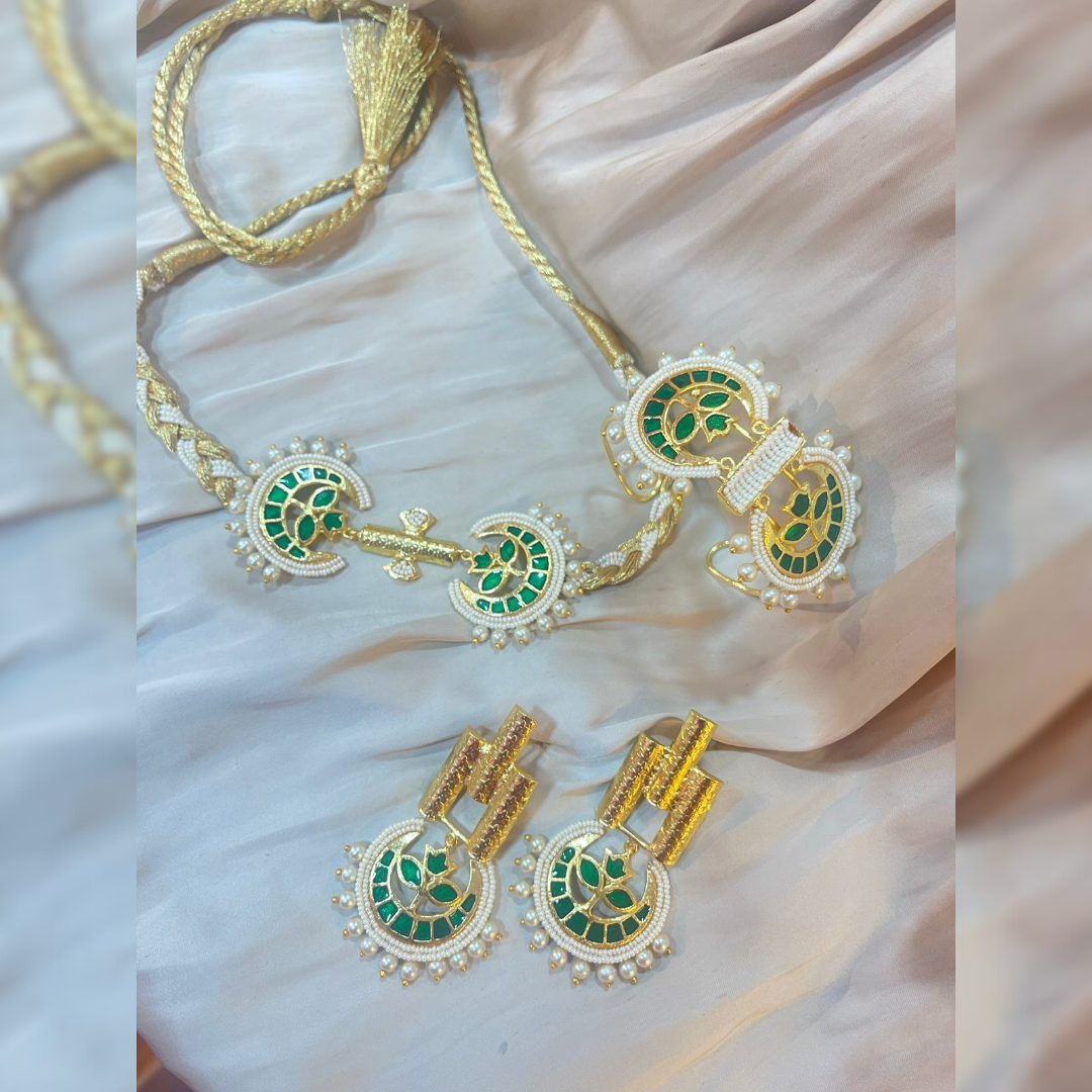 Chand Step Choker Set