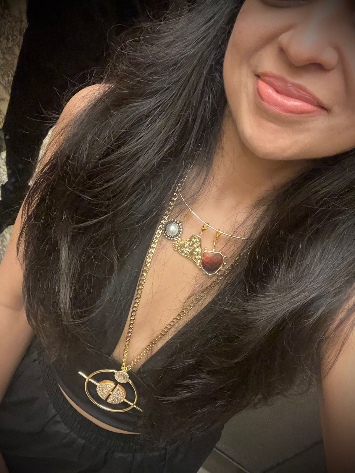 3 Charm Neckpiece