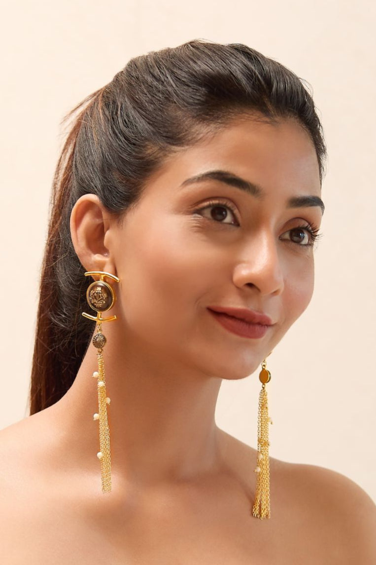 Antique Sand Earrings