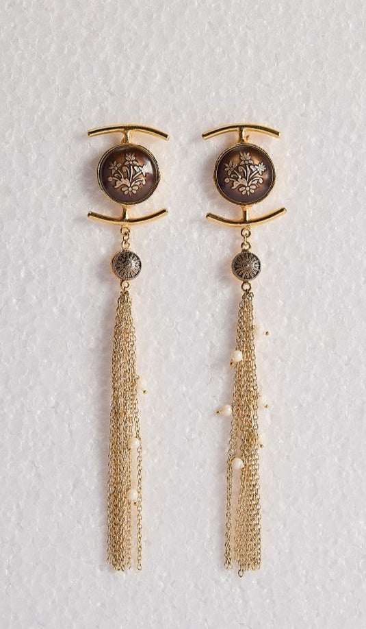 Antique Sand Earrings
