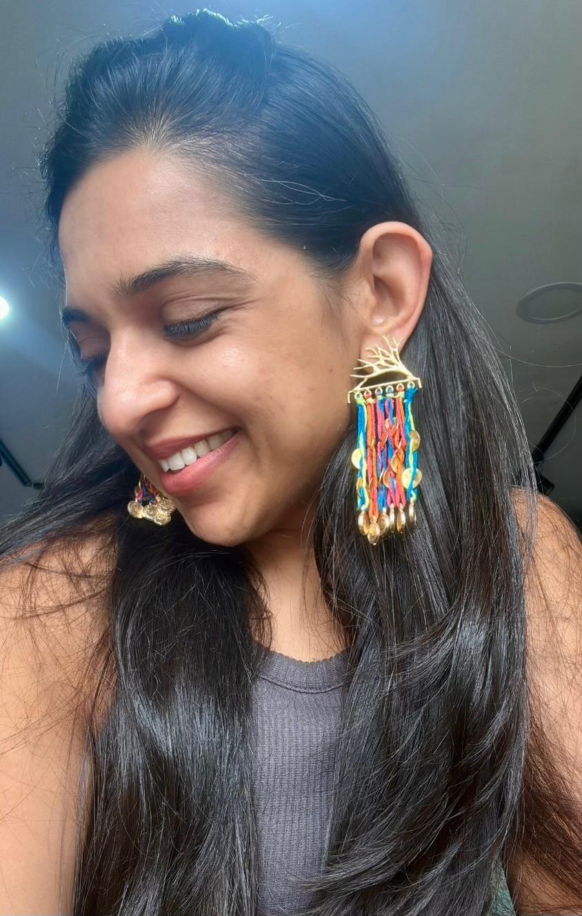 Colourful Roots Earrings