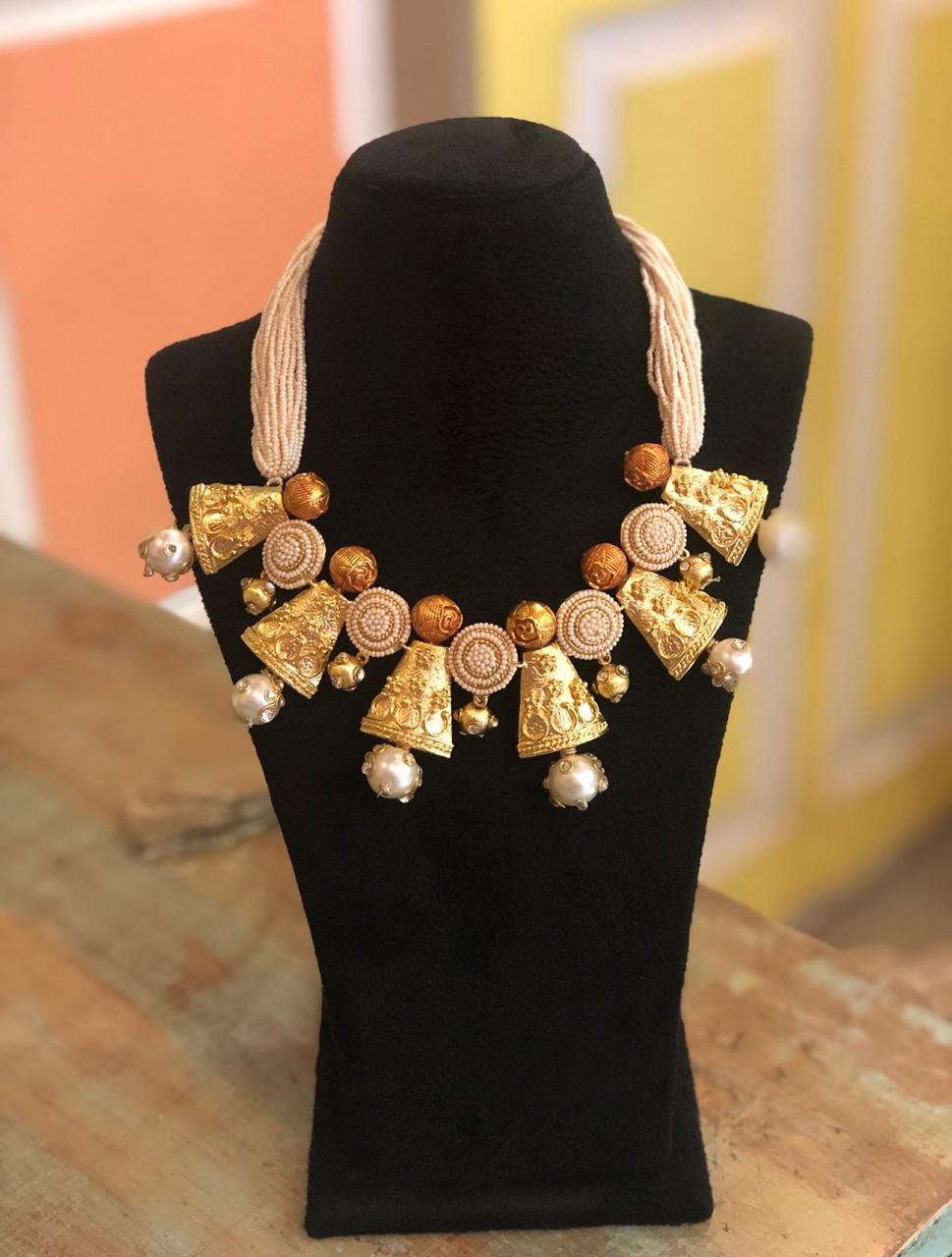 Intricate Cone Choker