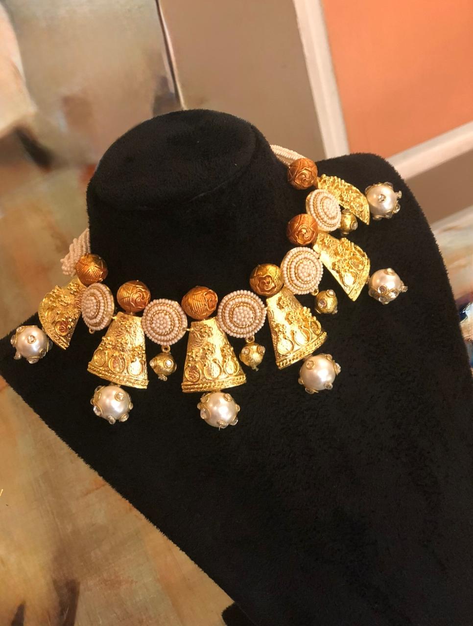 Intricate Cone Choker