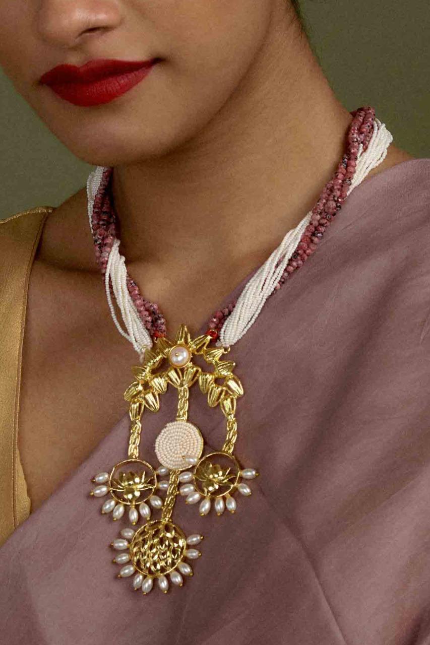 Lotus Trio Neckpiece