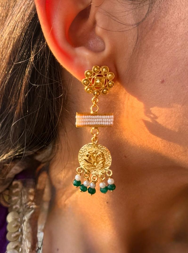 Mini coin Earrings