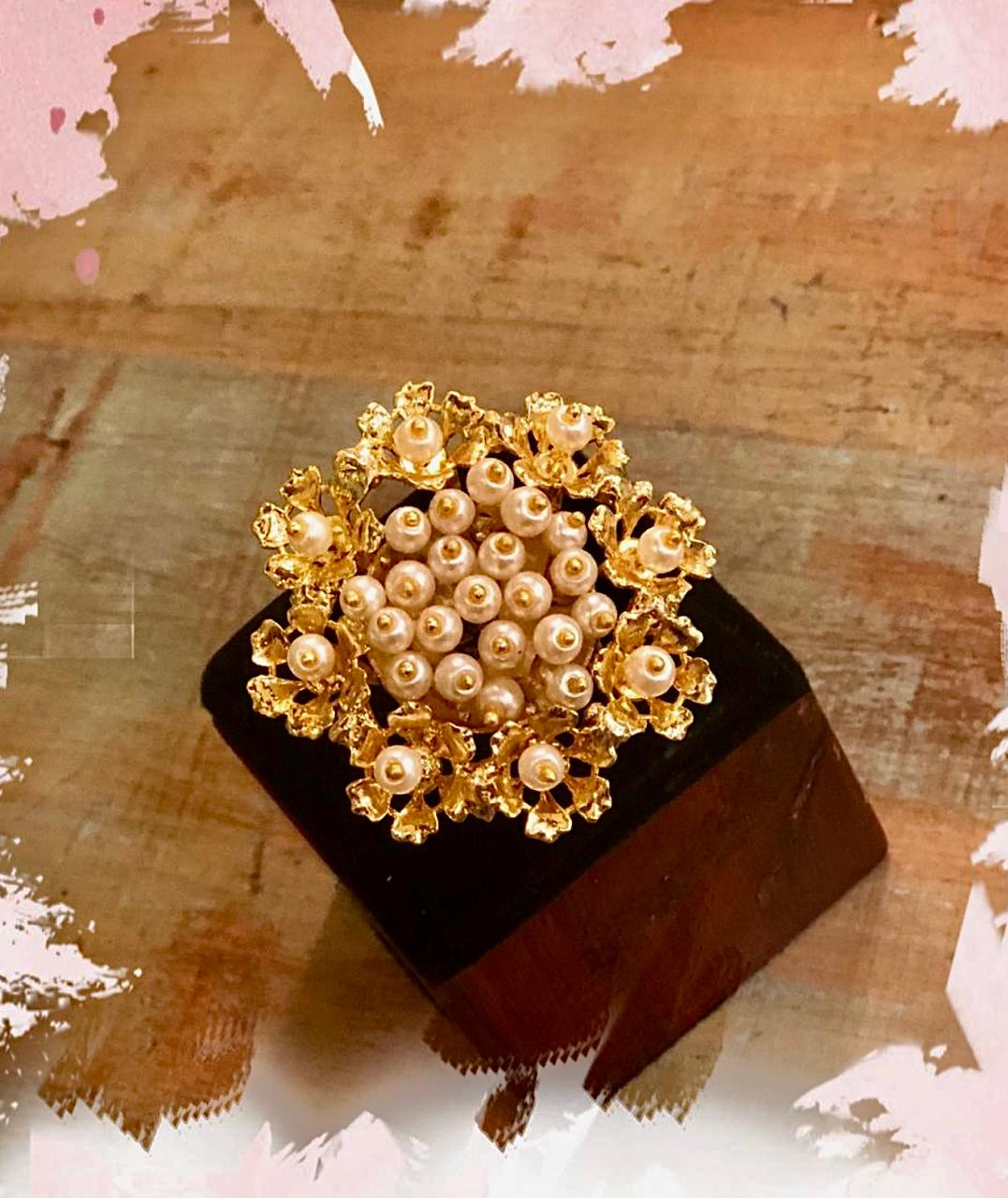 Marigold vati ring