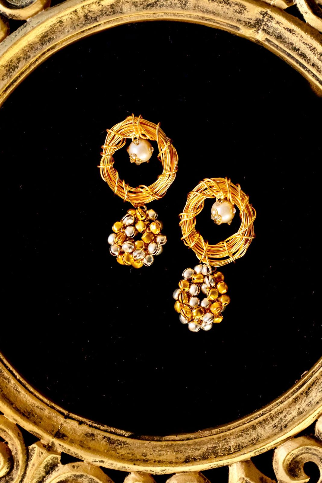 Twirl Ghughri Earrings