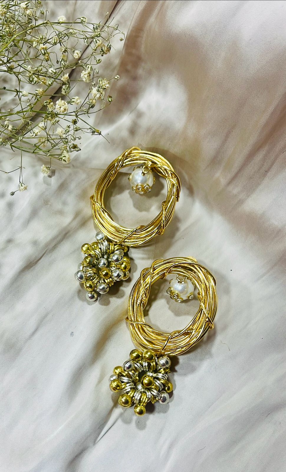 Twirl Ghughri Earrings