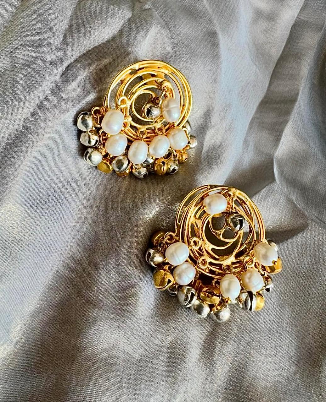 Ghughri Twirl Studs