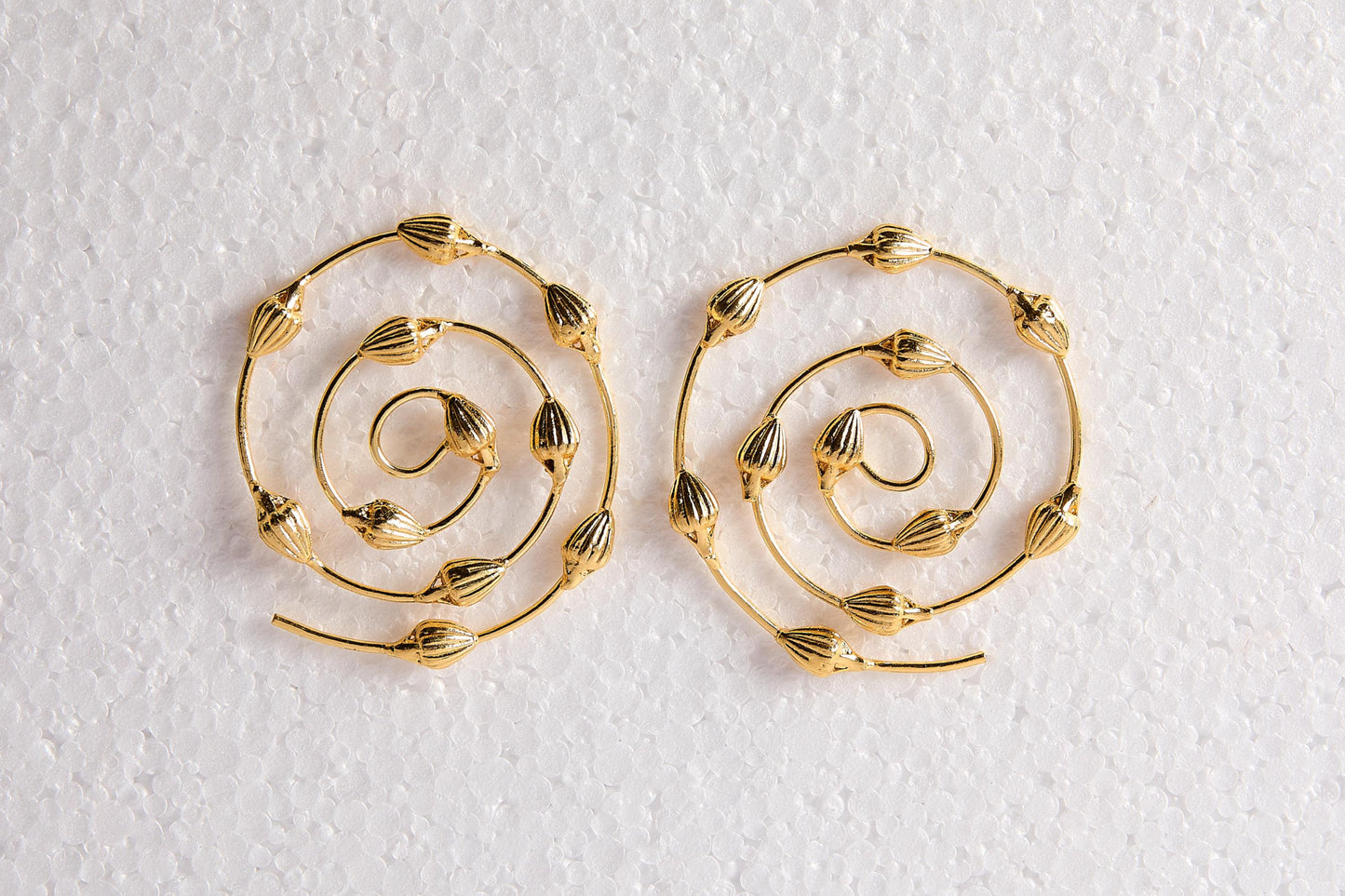 Mogra Twirl Earrings