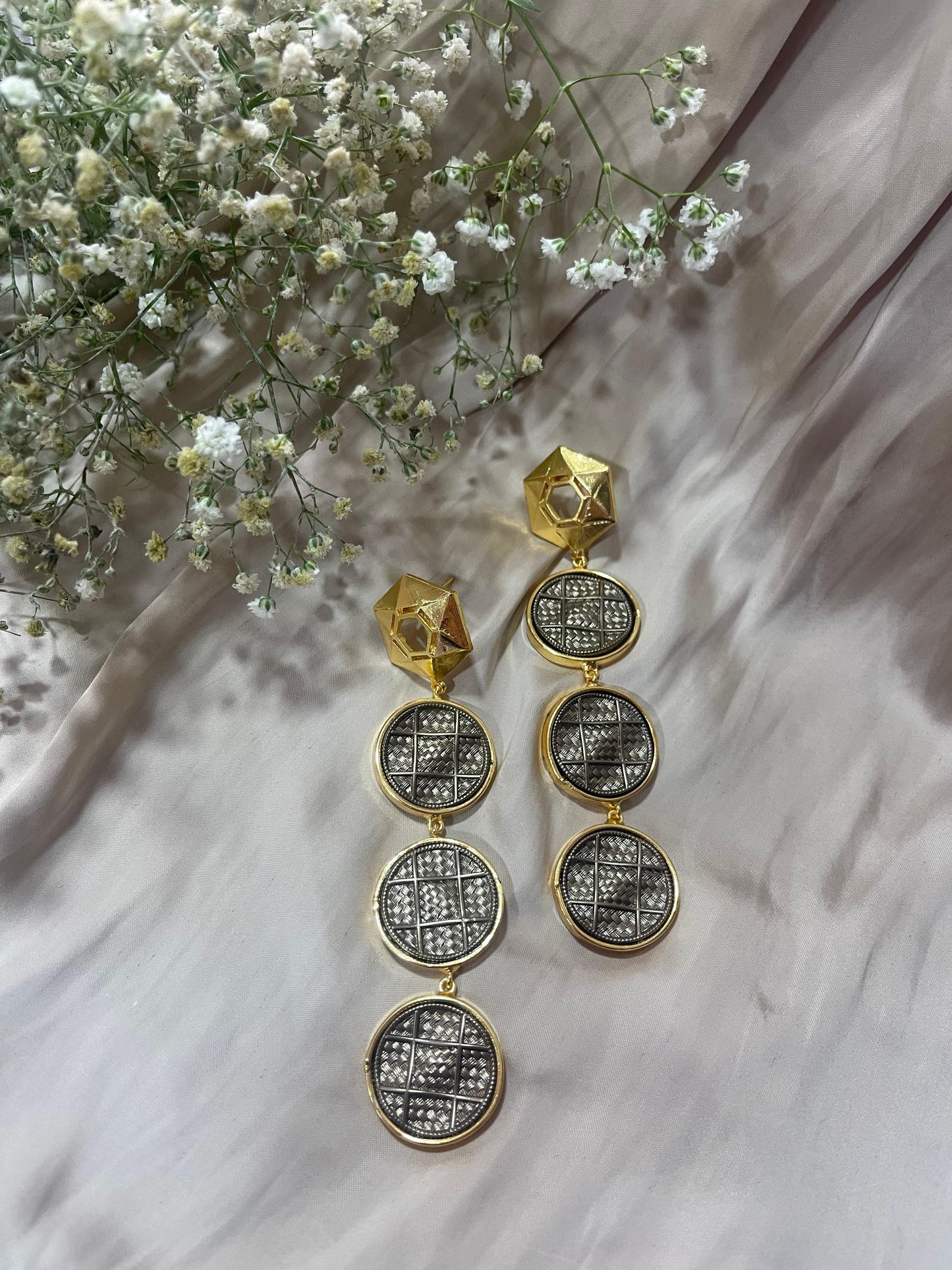 Antique Tapestry Earrings