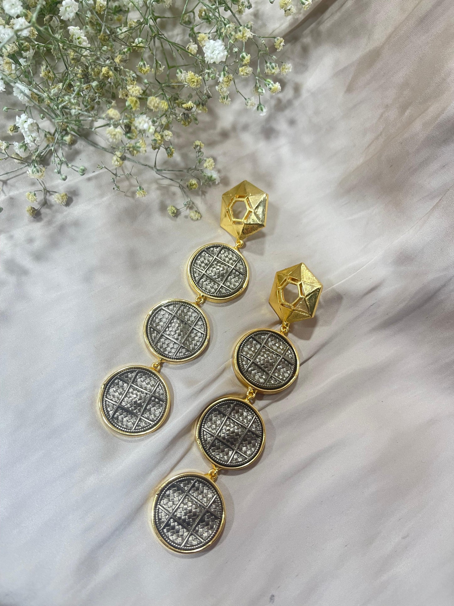 Antique Tapestry Earrings