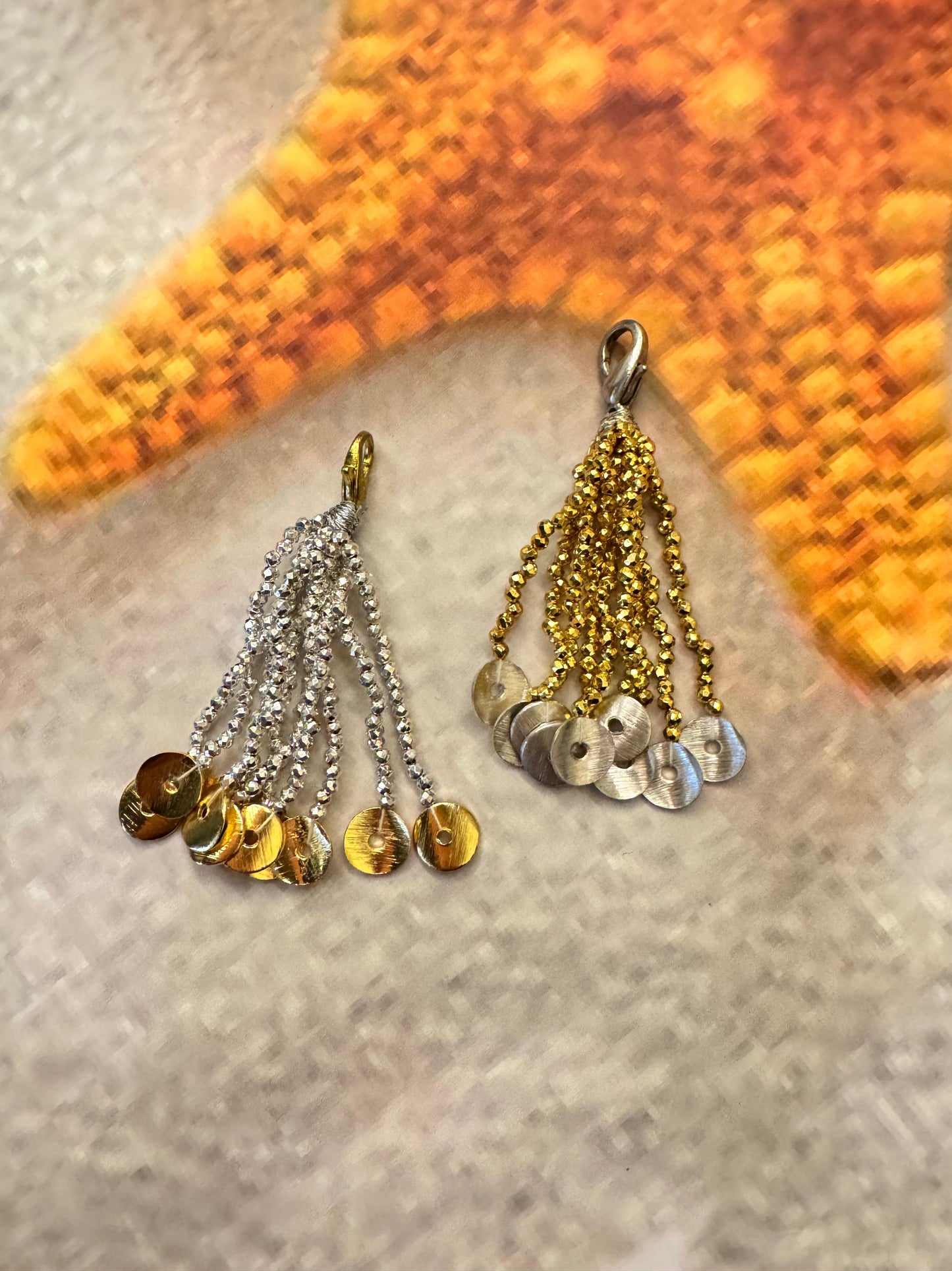 Crystal Zircon Tassel