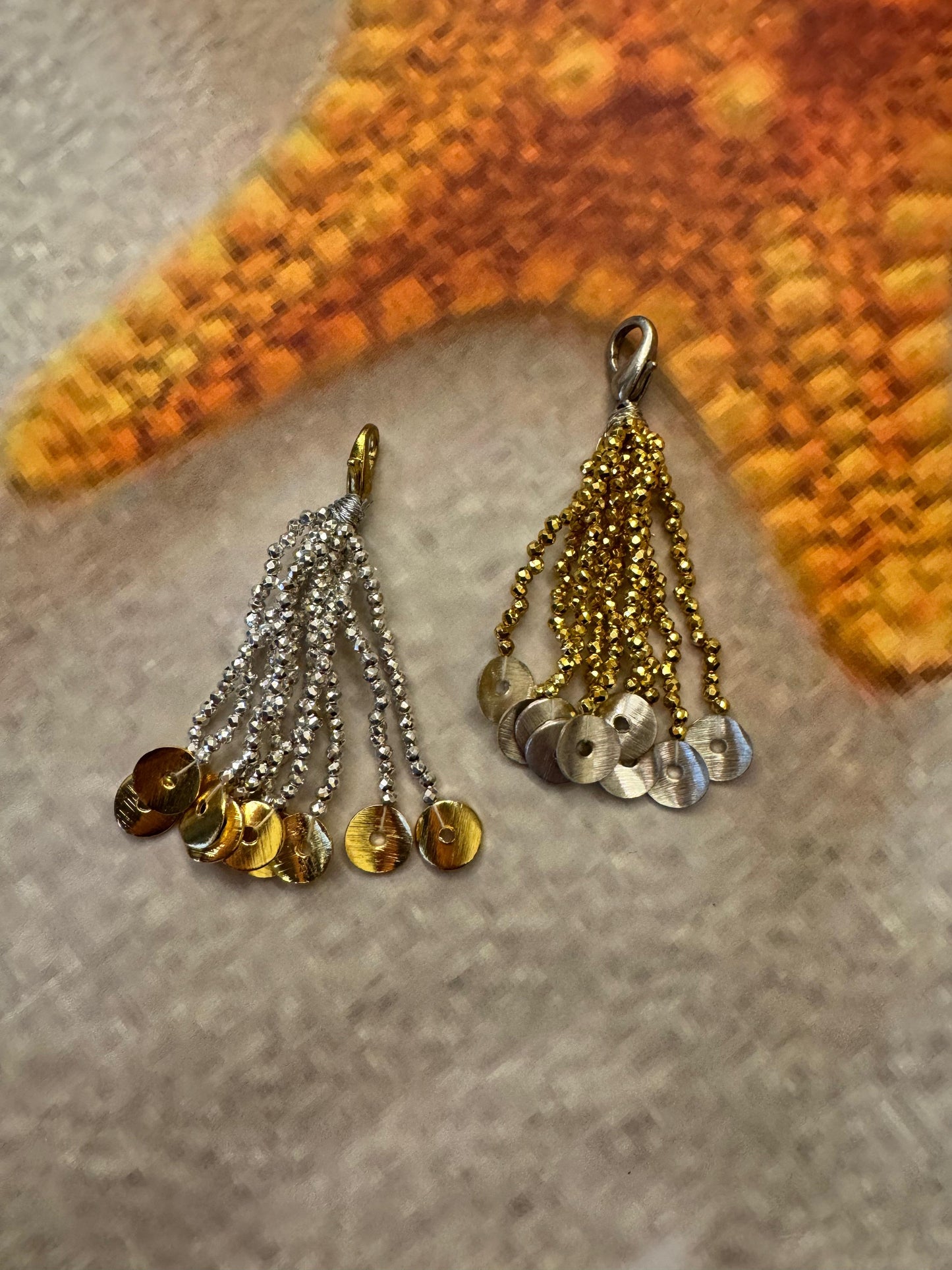 Crystal Zircon Tassel