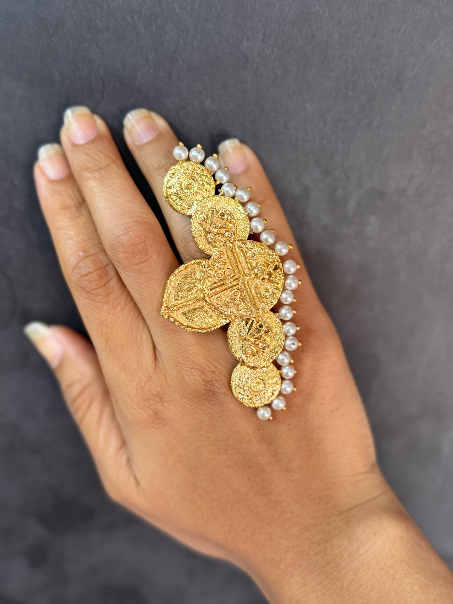 Bold Coin Ring