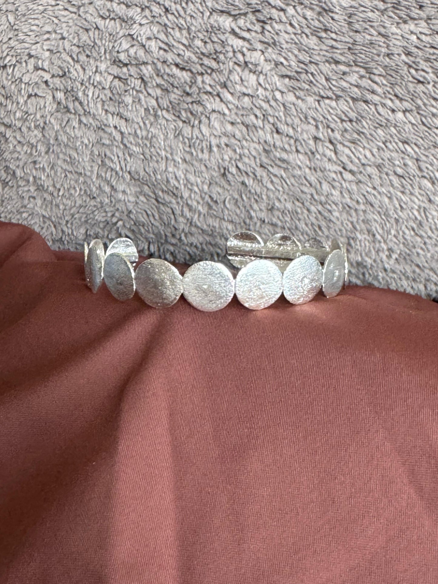 Circle Silver Bracelet