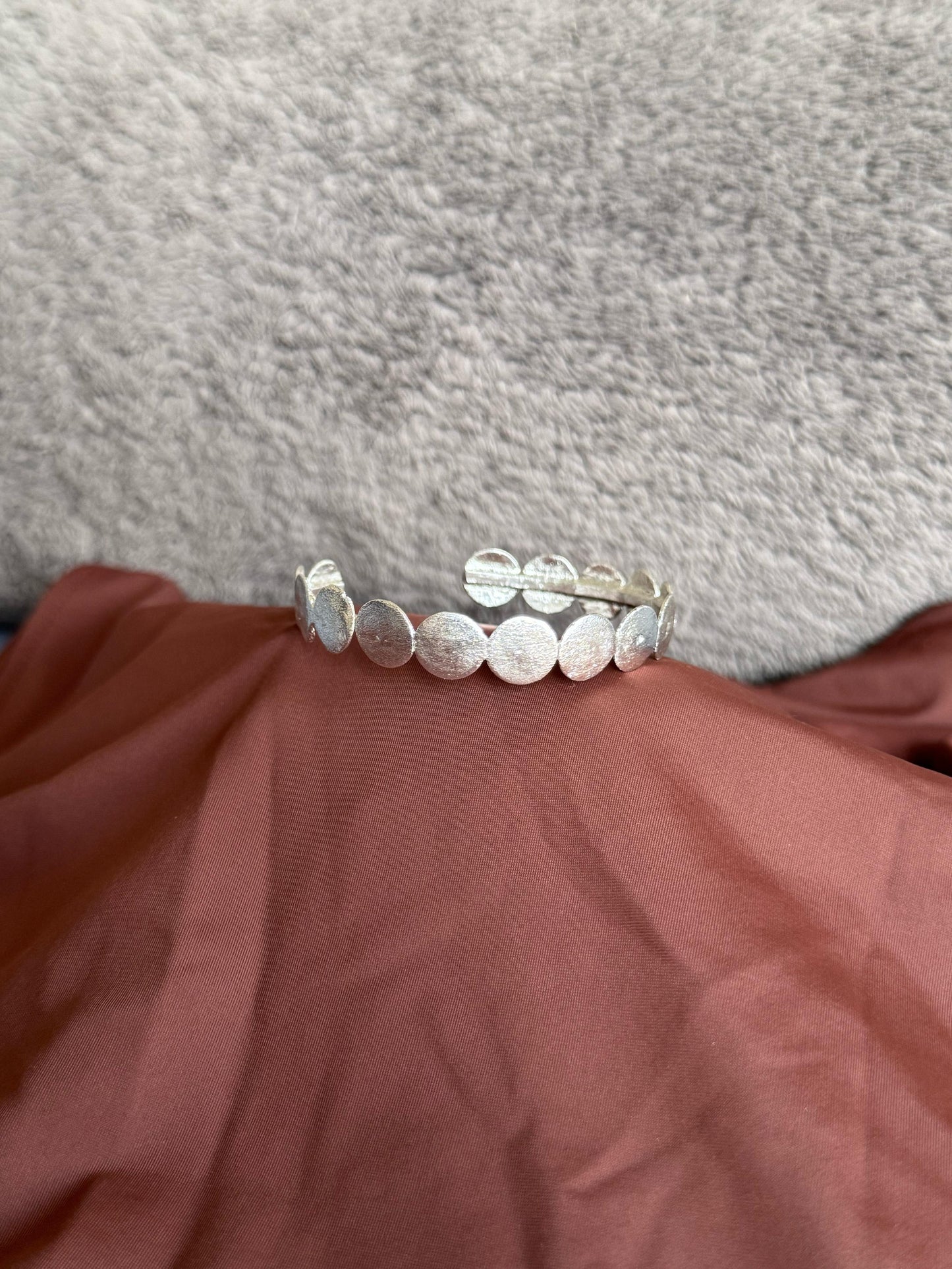 Circle Silver Bracelet