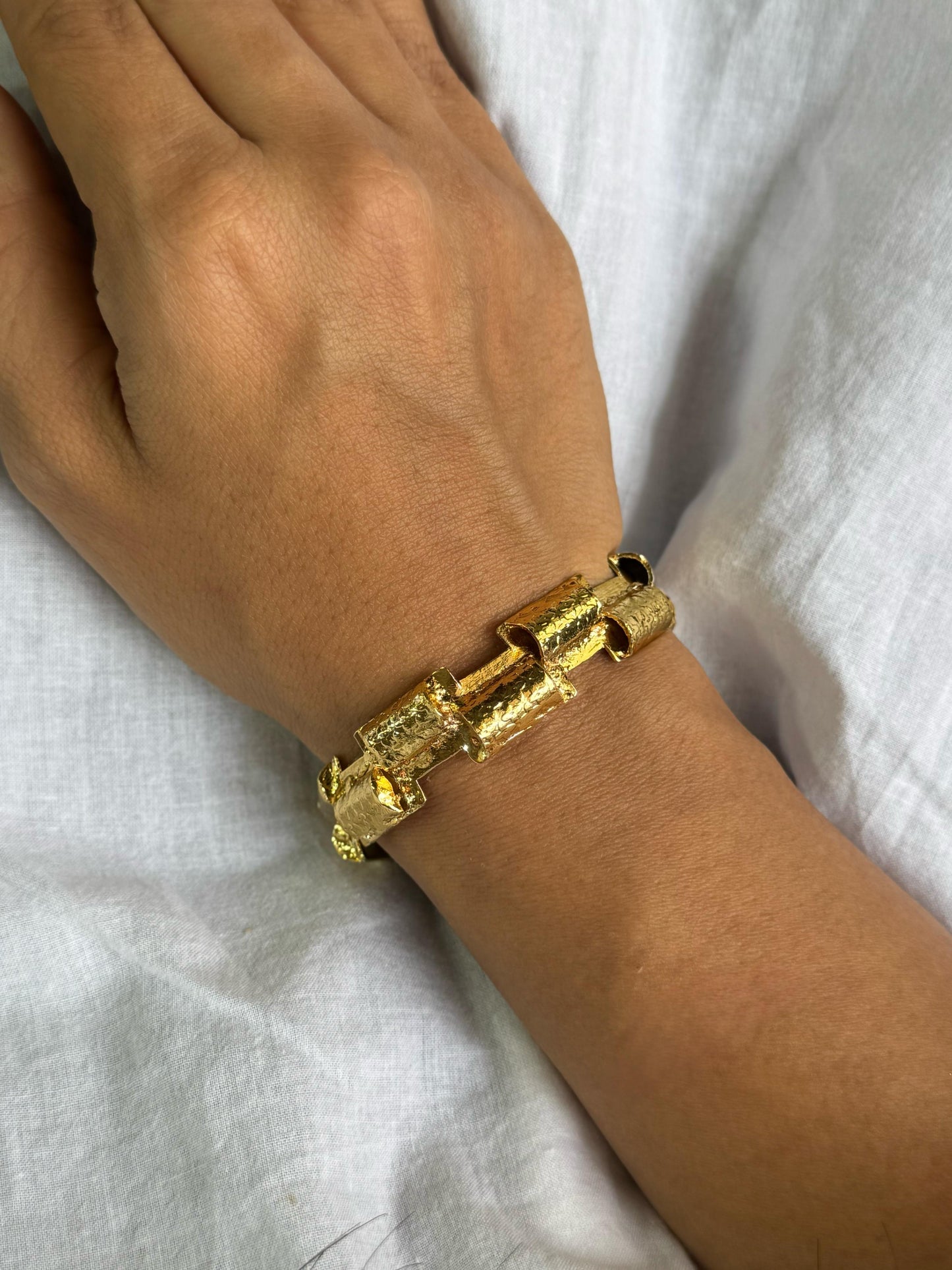 Brick Gold Bracelet