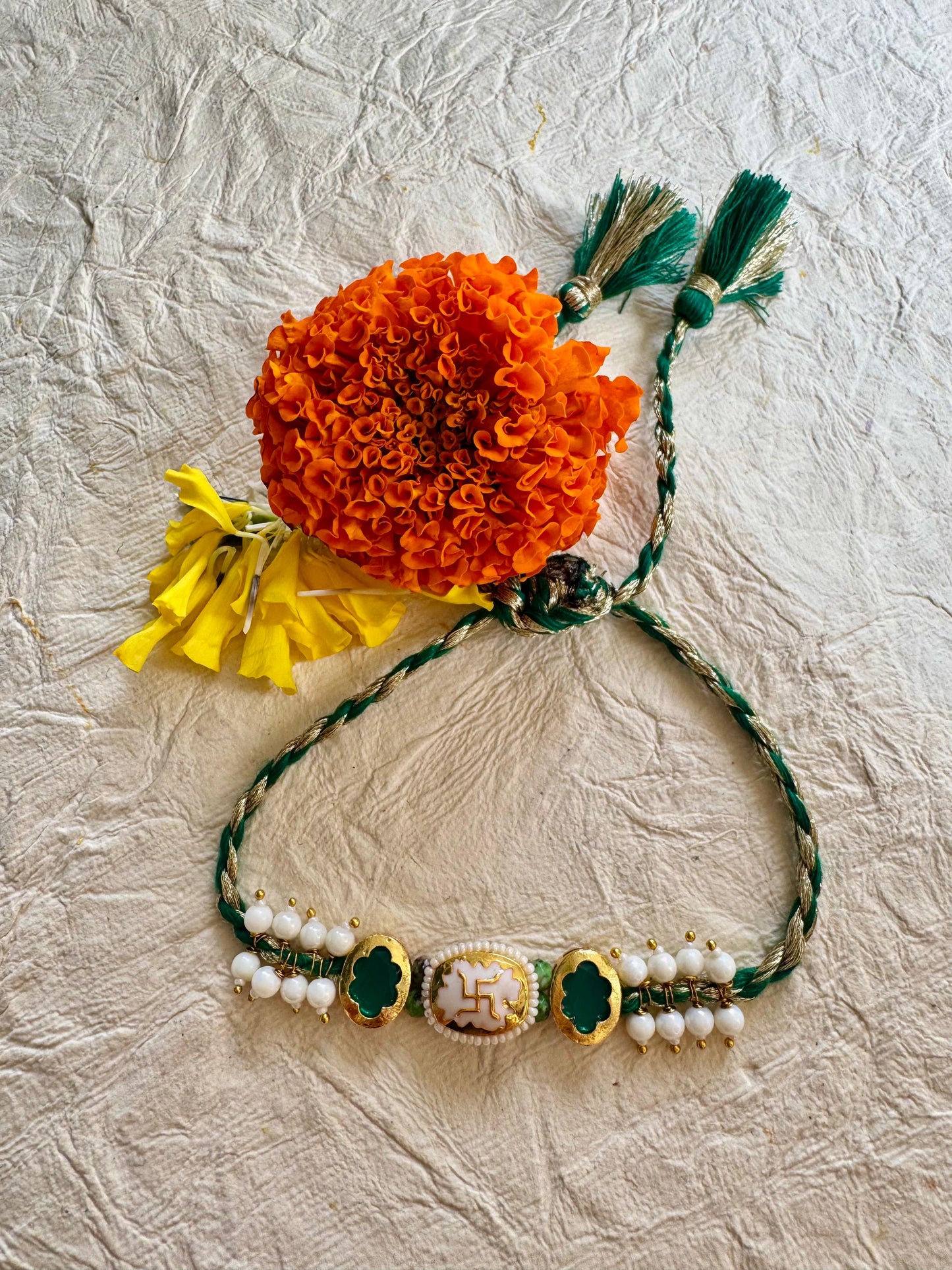 Shubhaarambh Rakhi Set