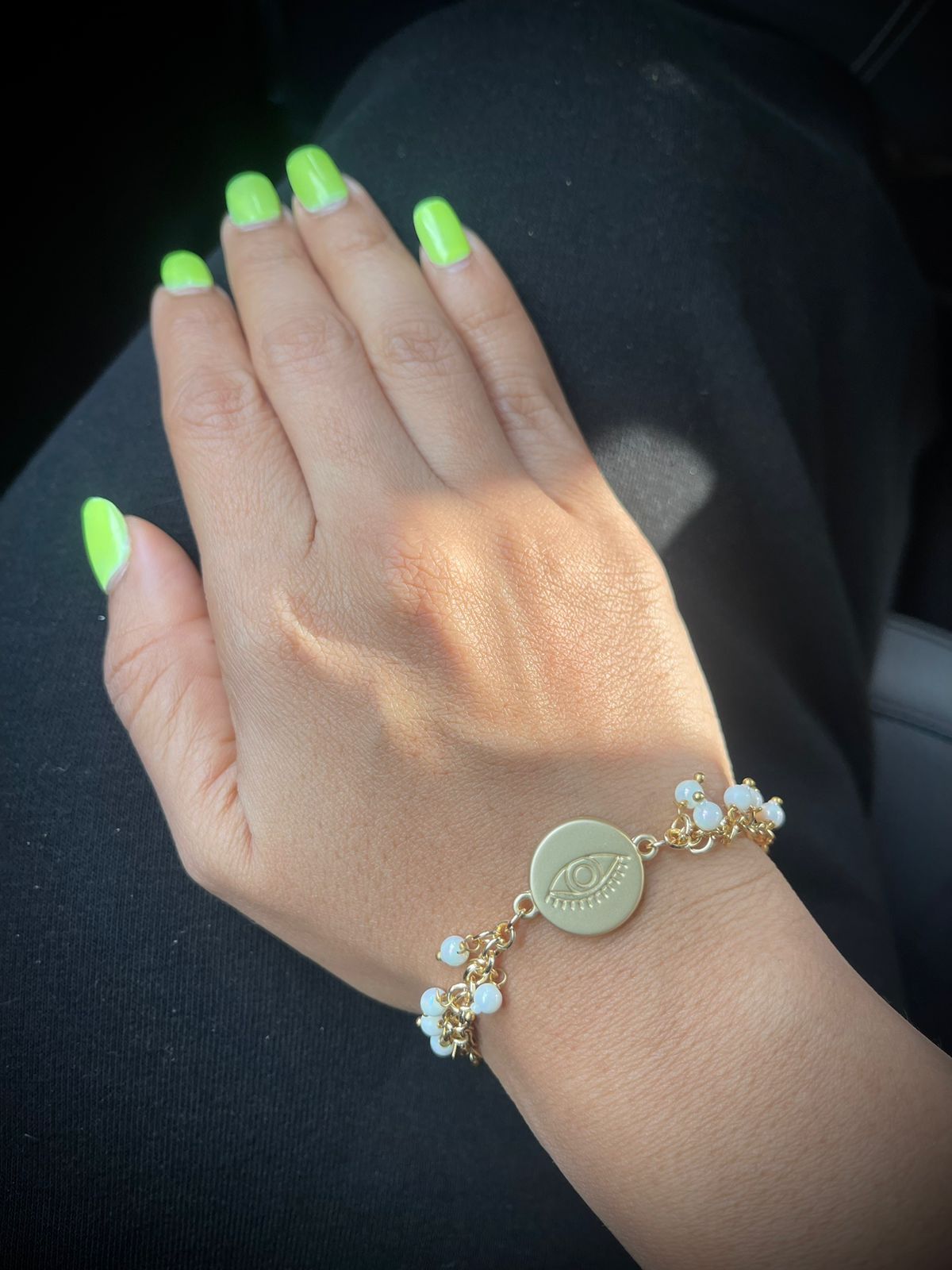 Gold Evil Eye Bracelet