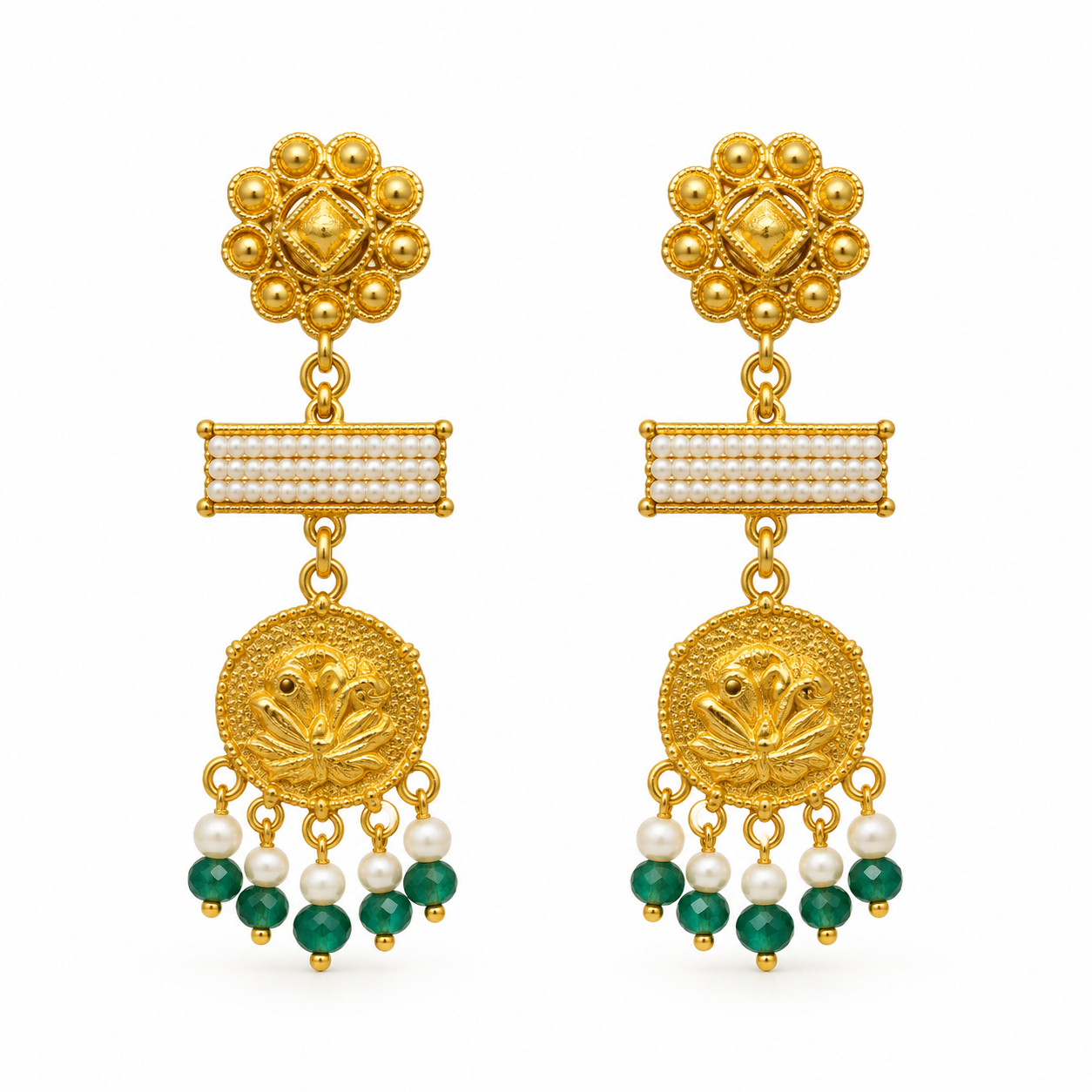 Mini coin Earrings