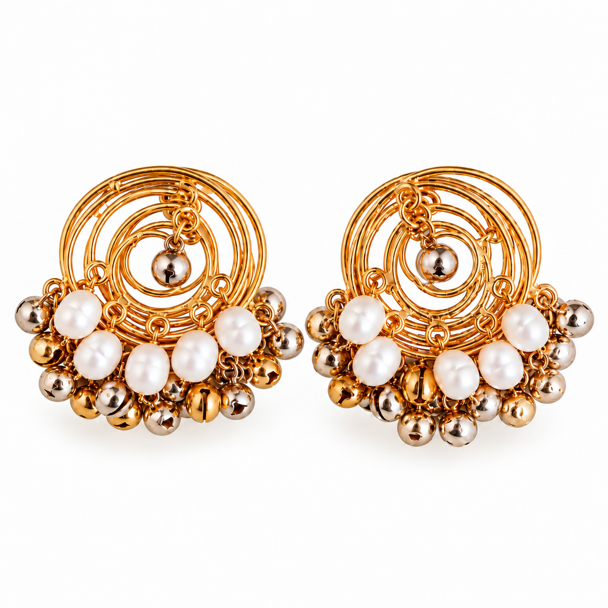 Ghughri Twirl Studs