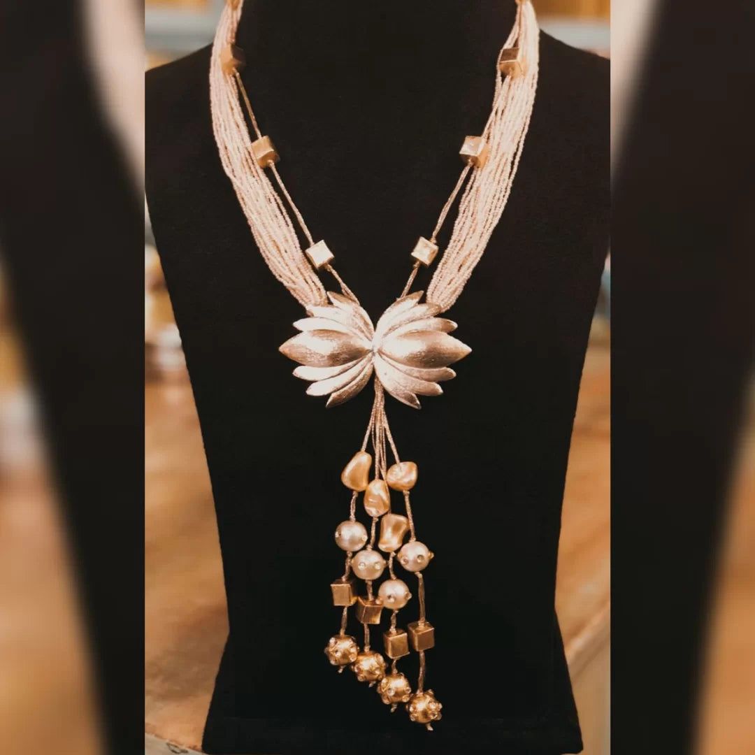 Double Lotus Neckpiece