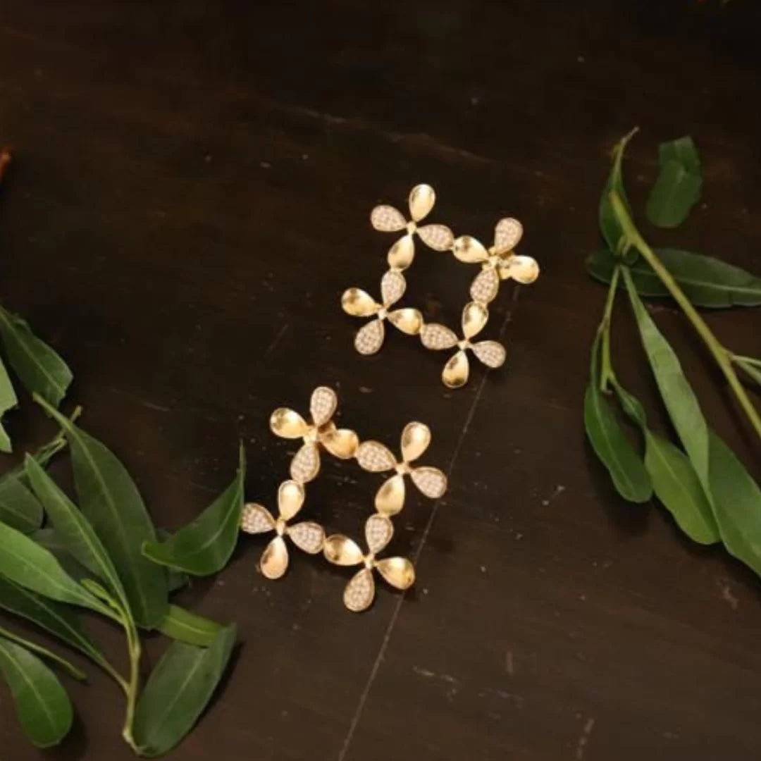 Foral Lantern Earrings