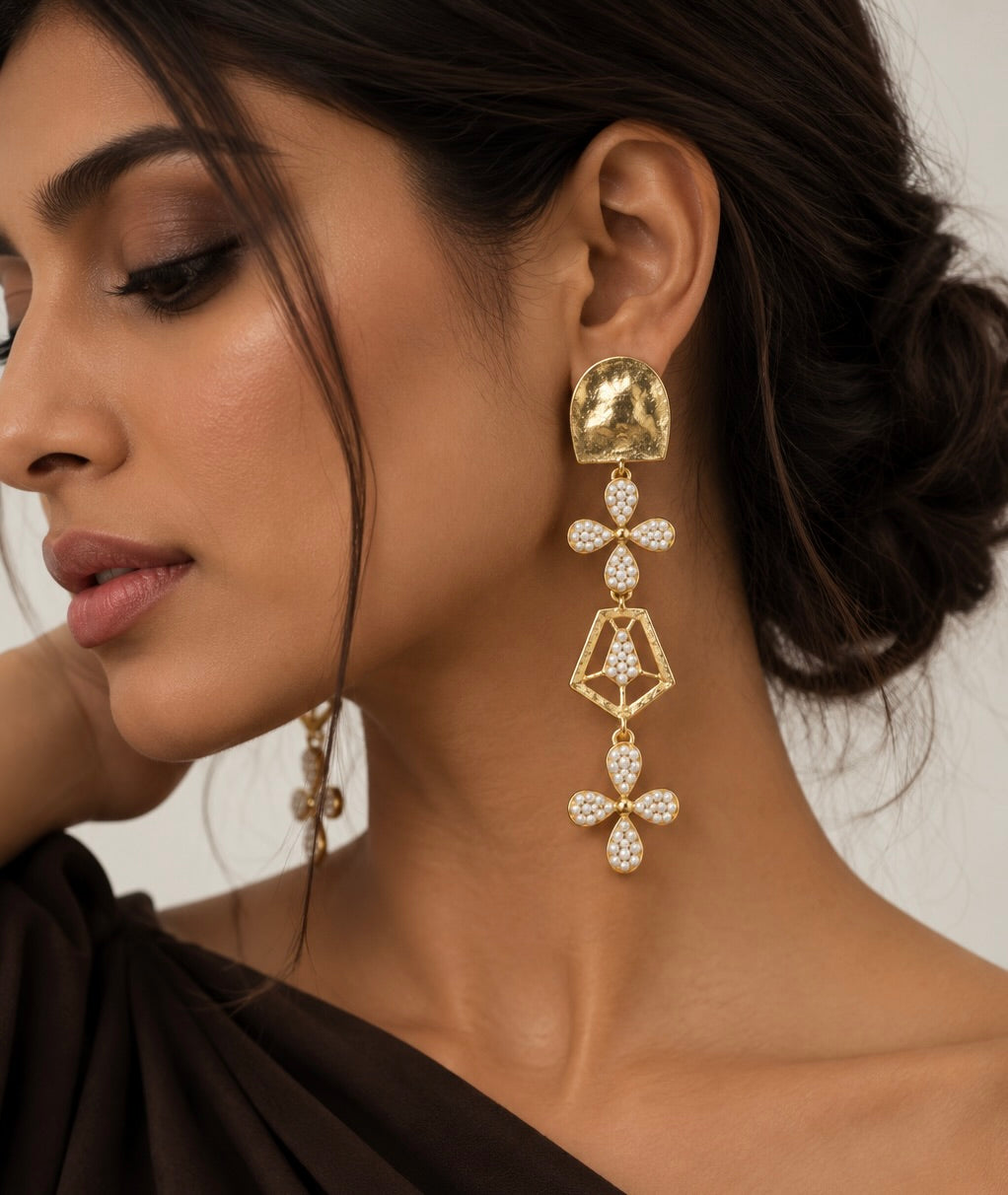 Flower Lantern Earrings
