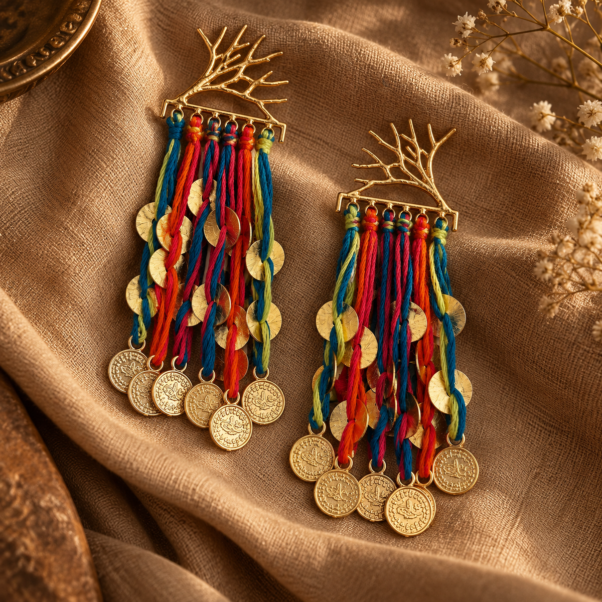 Colourful Roots Earrings