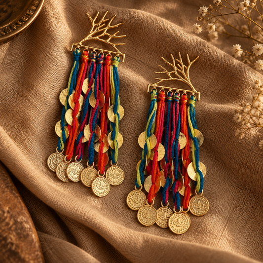 Colourful Roots Earrings