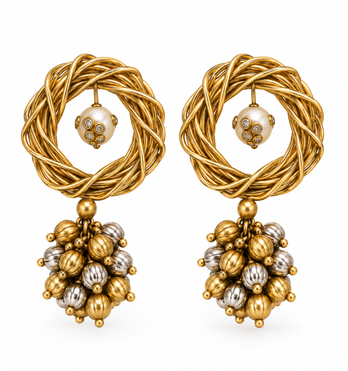 Twirl Ghughri Earrings
