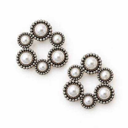 Vintage pearl studs