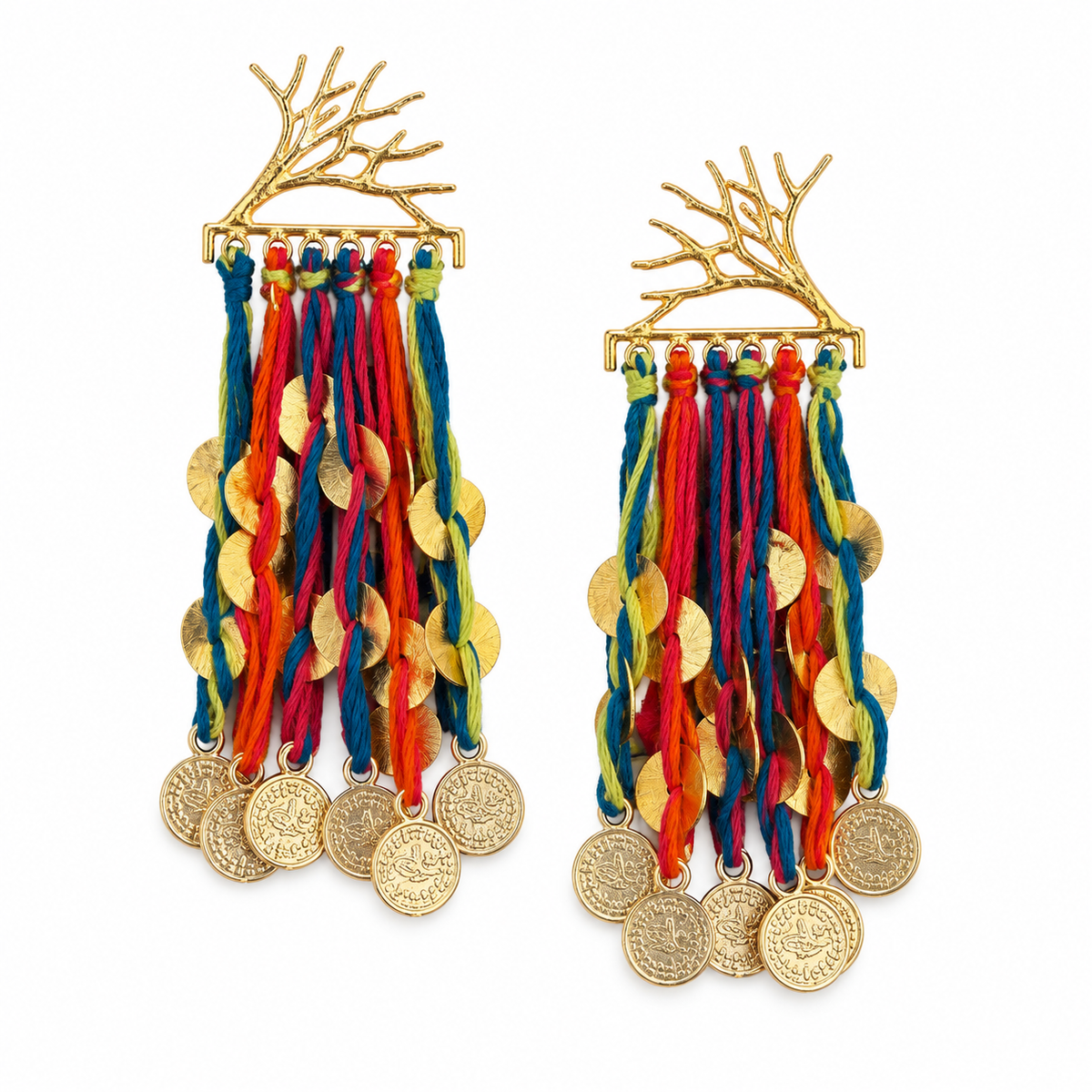Colourful Roots Earrings