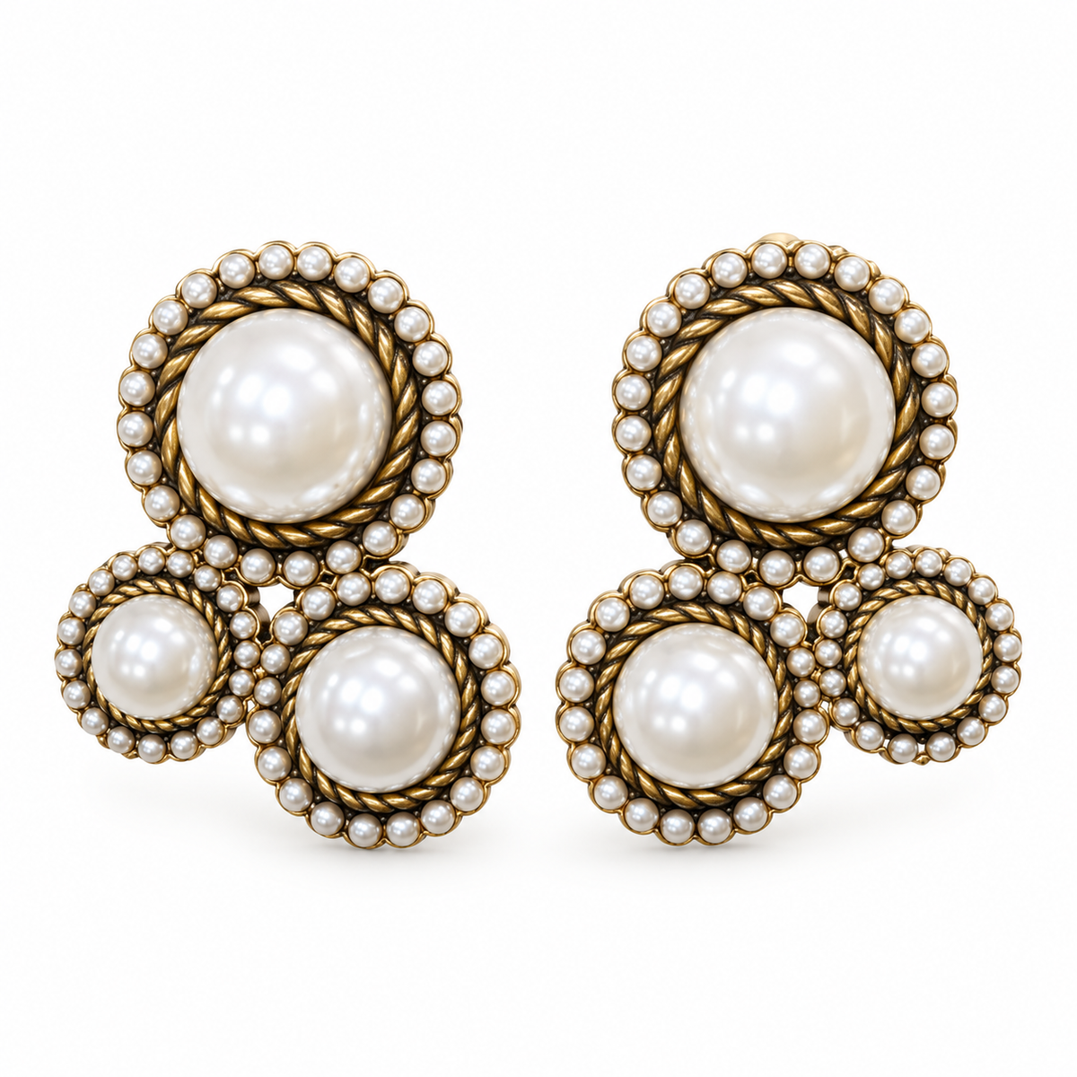 Vintage Pearl Earrings