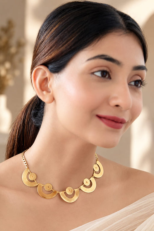 Crescent Moon Choker