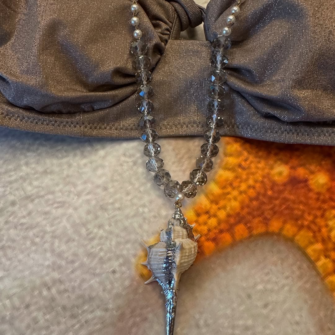 Crystal Shell Necklace