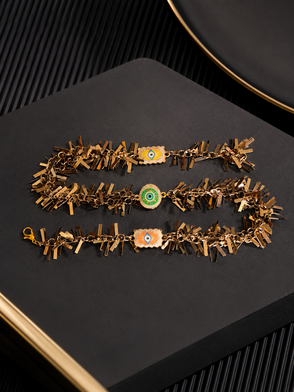Fringe Charm Bracelet