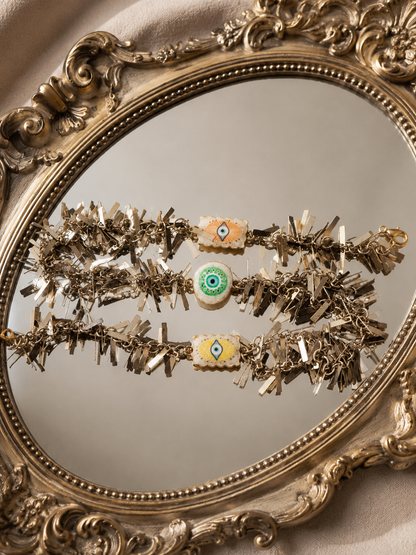 Fringe Charm Bracelet