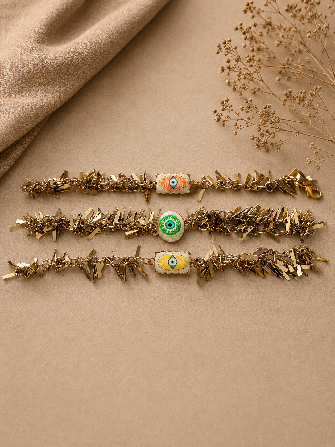 Fringe Charm Bracelet