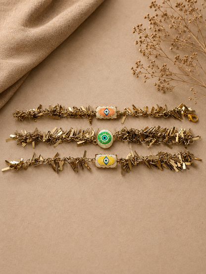 Fringe Charm Bracelet