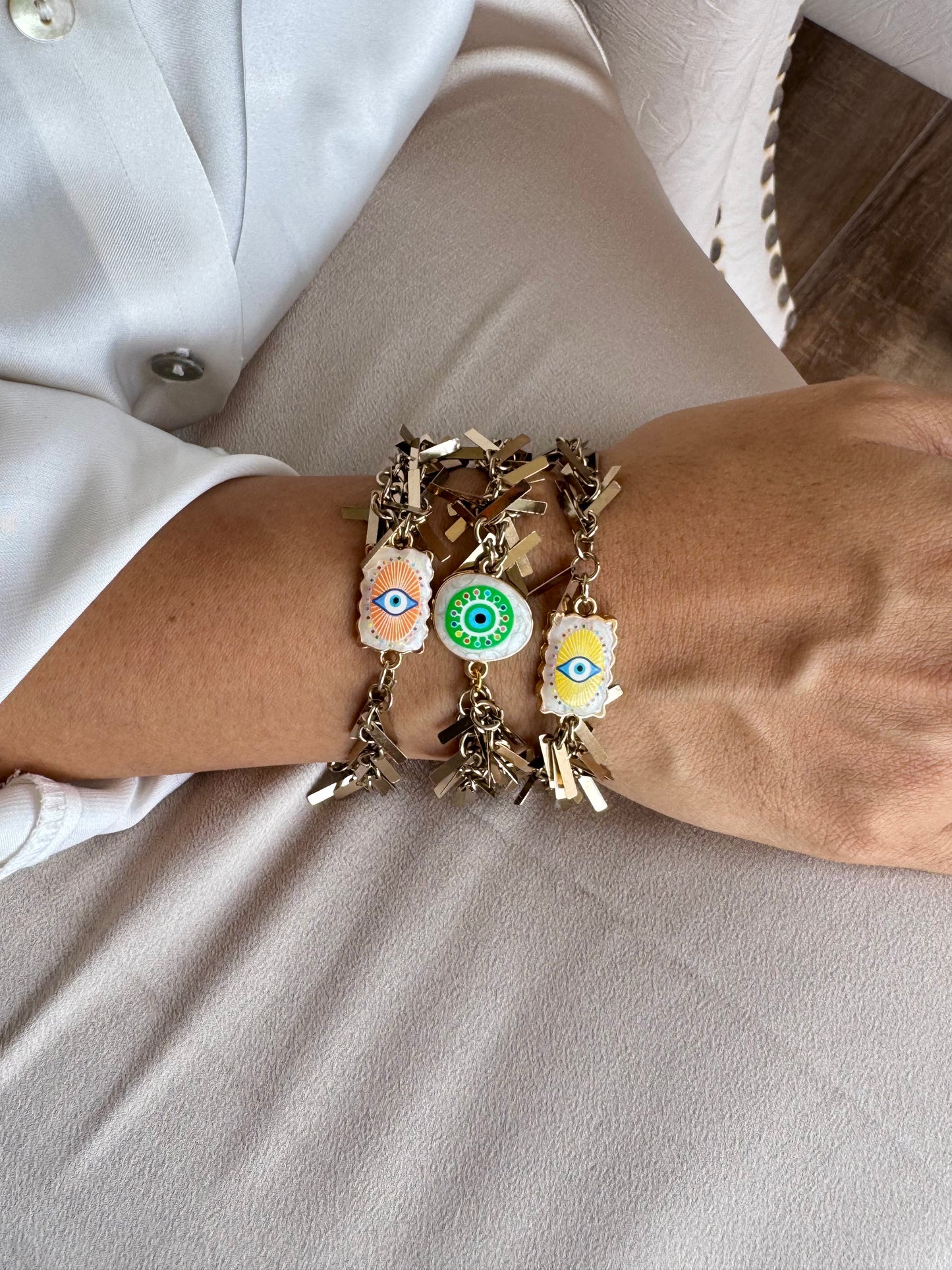 Fringe Charm Bracelet