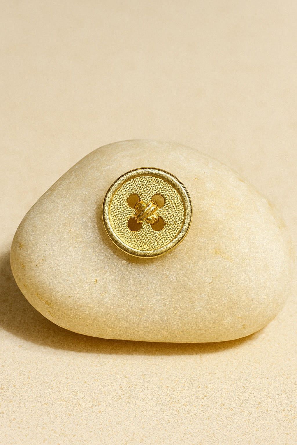 Handcrafted Artisan Metal Brooch