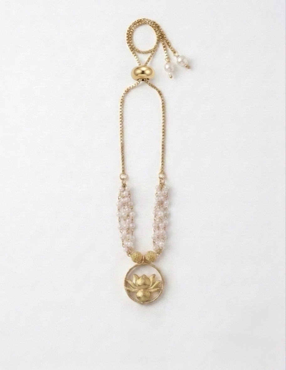 Lotus Ring Bracelet