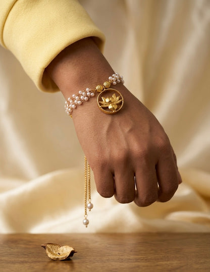 Lotus Ring Bracelet