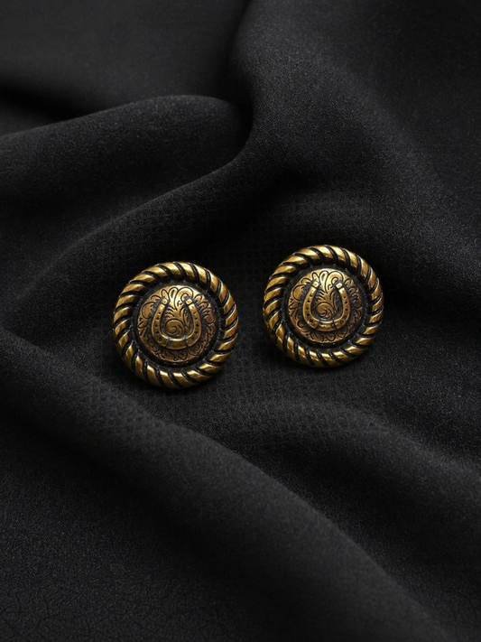 Lucky Horseshoe Studs